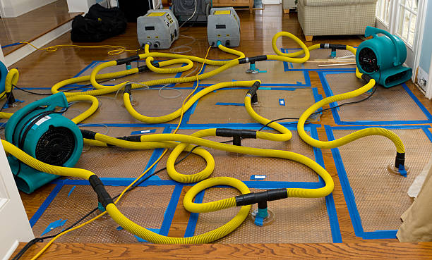 Professional Water Extraction technician working in Waterford, OH